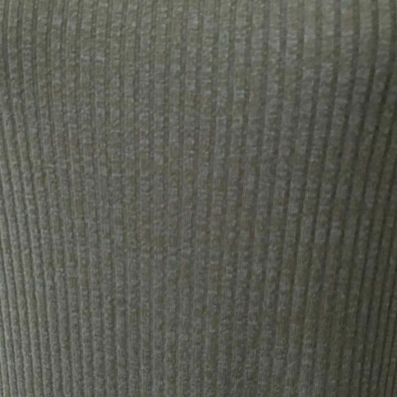 OLD NAVY Fit & Flare Rib-Knit Long-Sleeve Emerald Green Mini Dress, Size XXL - Picture 5 of 9